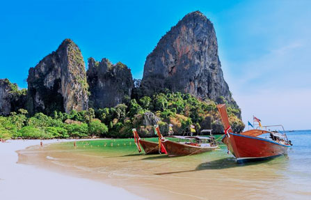 Enjoy a Ferry Ride to Railay Beach